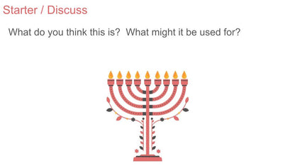 Hanukkah Lesson or Tutorial