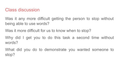 Consent and Personal Space PSHE Lesson