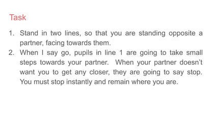 Consent and Personal Space PSHE Lesson