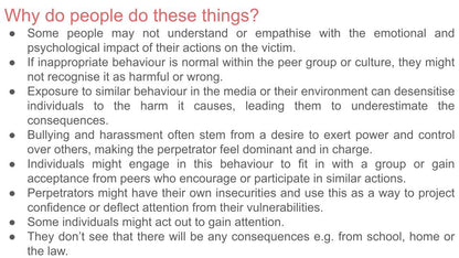 Harmful Sexual Behaviour - 2026 RSHE Guidance