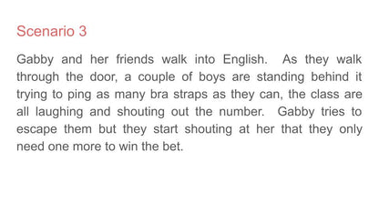 pshe scenario