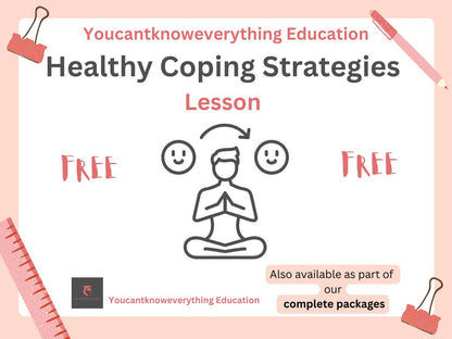 Healthy Coping Strategies Lesson