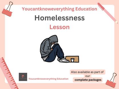 homelessness pshe citizenship lesson