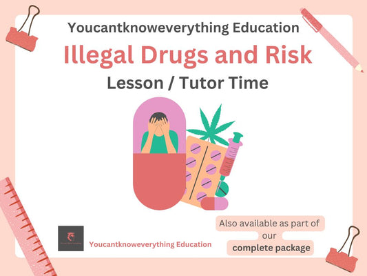Illegal Drugs Risk PSHE lesson tutor time resource 2026 RSHE guidance