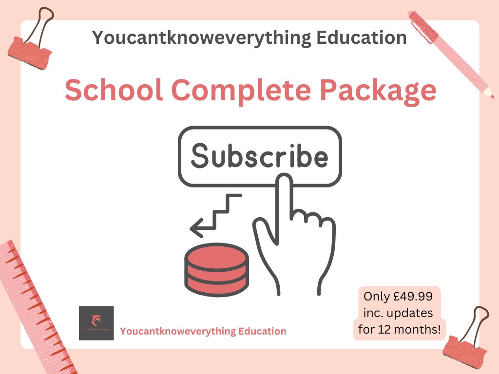 Secondary PSHE resource package RSHE 2026