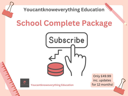 Secondary PSHE resource package RSHE 2026