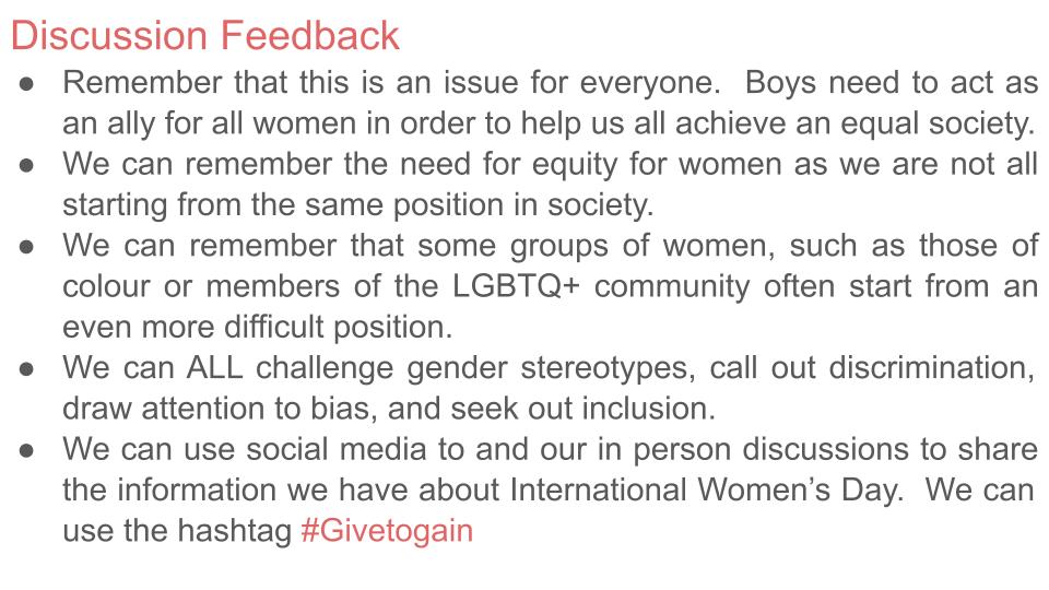 International Women's Day 2026