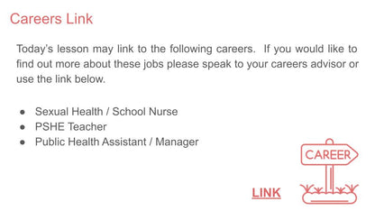 introduction to sex pshe rshe lesson tutor time workbook resource from youcantknoweverything education.  free careers