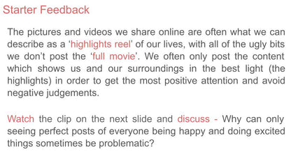 Life Online vs Real Life - 2026 RSHE Guidance FREE