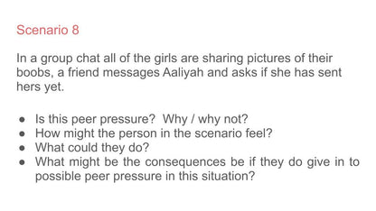 Managing Peer Pressure Lesson