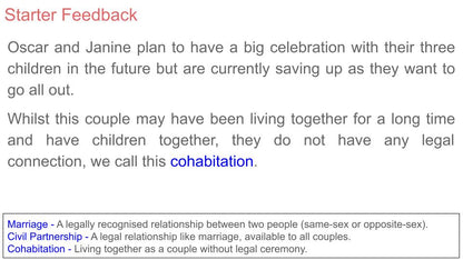 cohabitation pshe rshe 2026 lesson