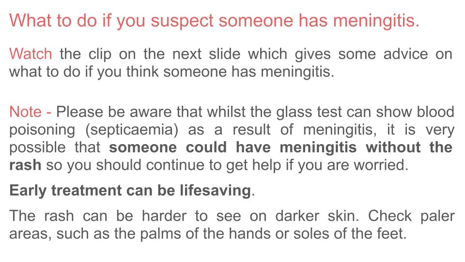 Meningitis Tutor Time / Assembly
