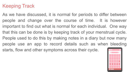 Menstrual and Gynaecological Health Tutorial