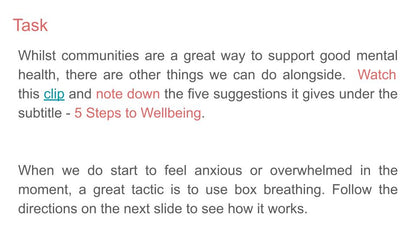 Mental Health Awareness Week 2025
