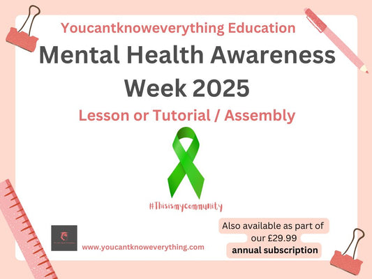 Mental Health Awareness Week 2025