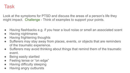 Mental Health Lesson
