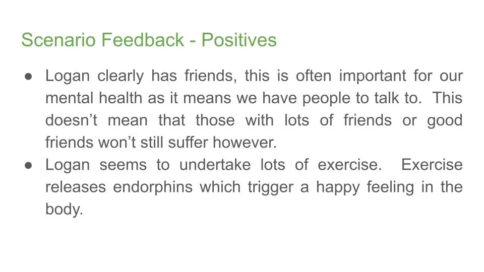 Mental Health Awareness Tutor Time / Assembly