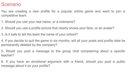Misuse of social media PSHE RSHE lesson tutor time resource 2026 scenario ks3