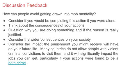 Mob Mentality Tutorial