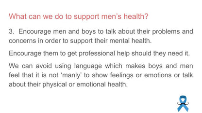 Movember tutor time / assembly resource PSHE awareness event