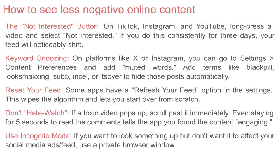 Black pill subculture PSHE RSHE lesson tutor time resource online