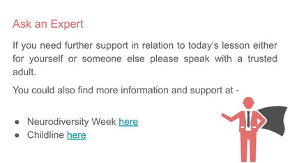 Neurodiversity Celebration Week Tutorial / Assembly