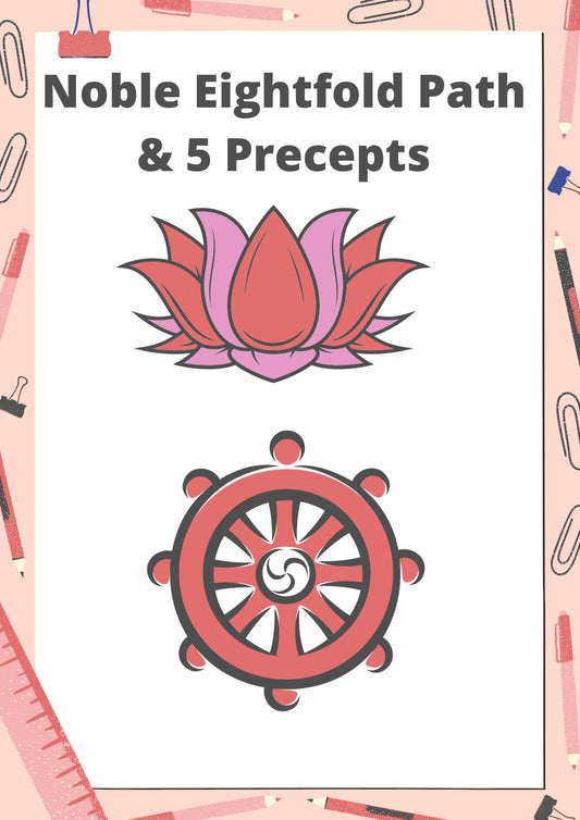 Noble Eightfold Path, Five Precepts & Karma Lesson