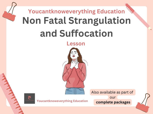 Non Fatal Strangulation and Suffocation PSHE Lesson KS4 KS5 2026 RSHE guidance