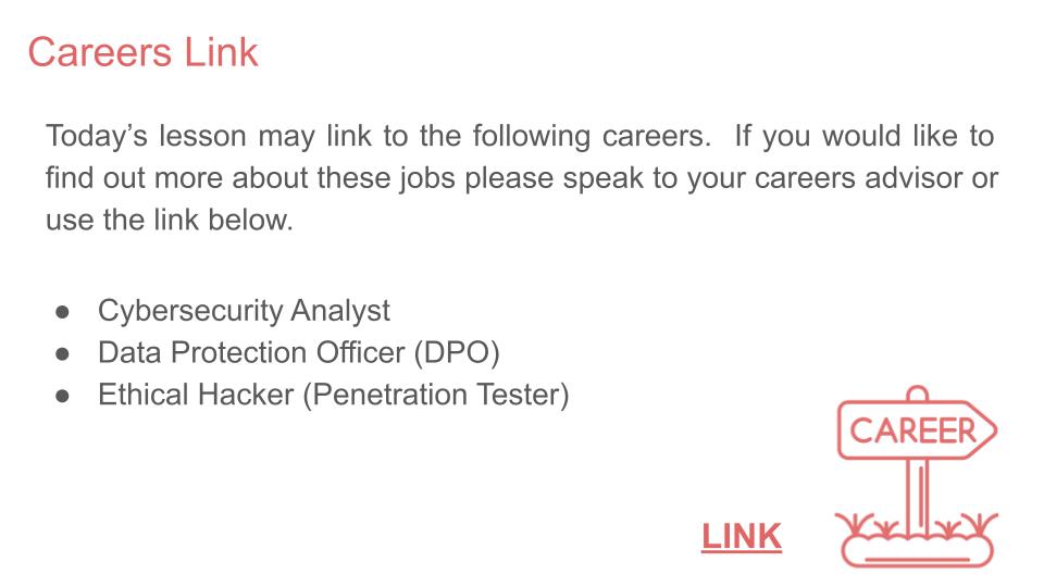 online data collection use protection PSHE RSHE lesson 2026 guidance tutor time form time careers