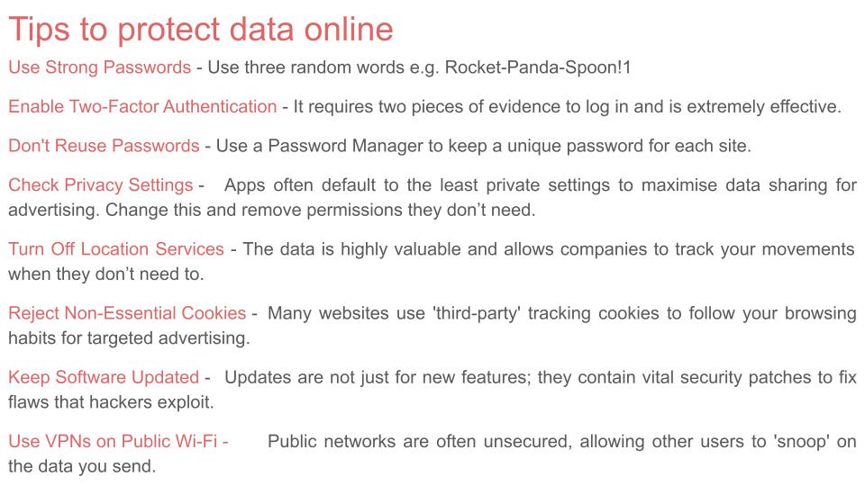 online data collection use protection PSHE RSHE lesson 2026 guidance tutor time form time