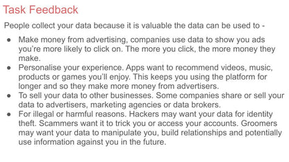 online data collection use protection PSHE RSHE lesson 2026 guidance tutor time form time