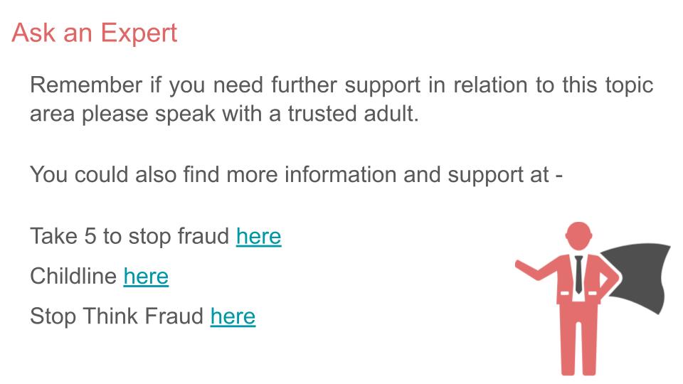 Online scams pshe rshe lesson tutor time resource online safety 2026 support