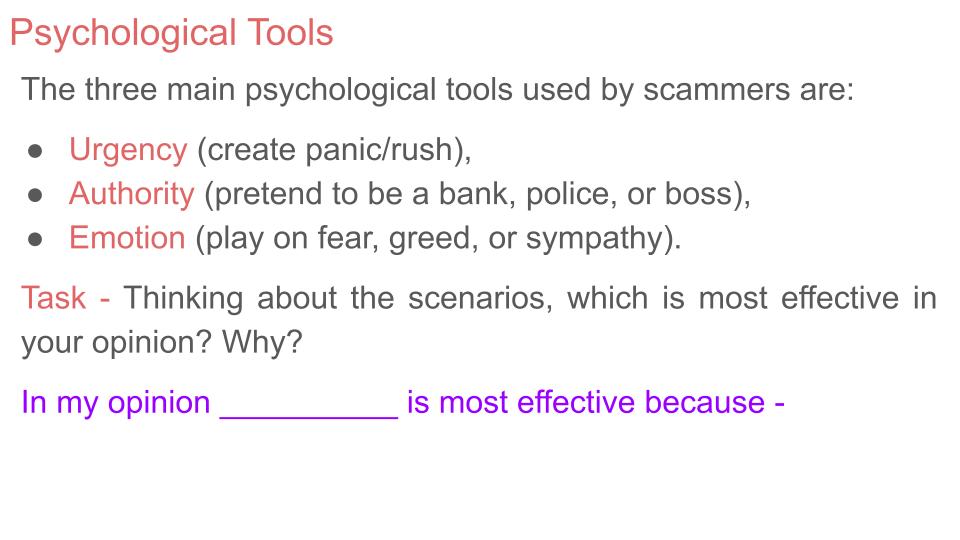 Online scams pshe rshe lesson tutor time resource online safety 2026