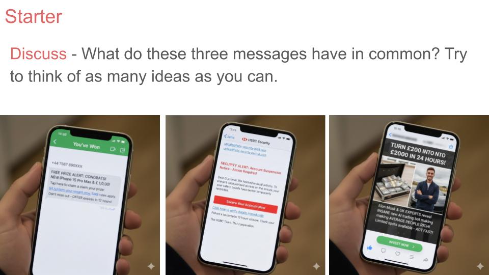 Online scams pshe rshe lesson tutor time resource online safety 2026
