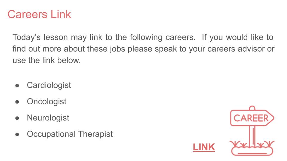 Serious Health Conditions PSHE Lesson / Tutor Time