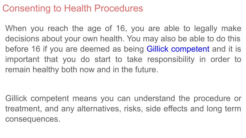 Taking Responsibility For Our Health & Screening PSHE Lesson / Tutor Time