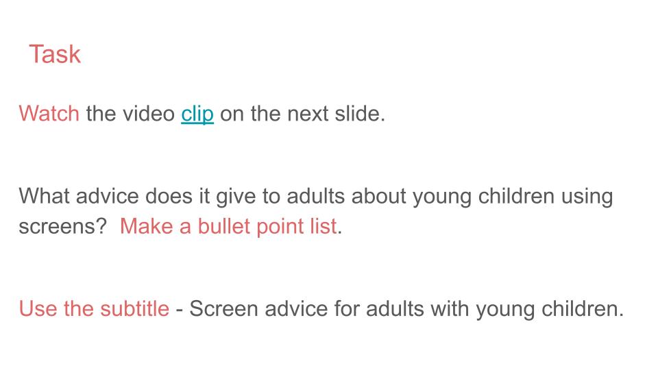 Child Brain Development PSHE Lesson / Tutor Time