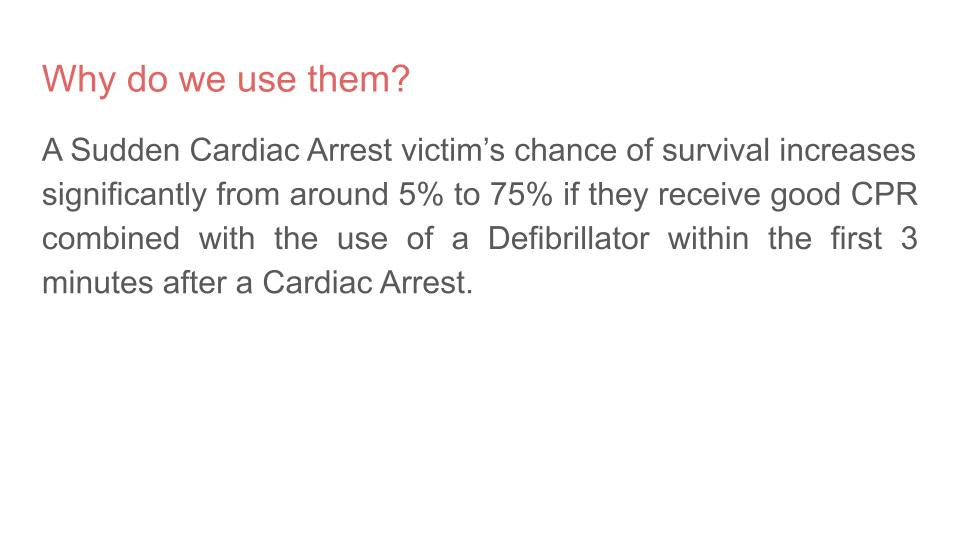 Defibrillators PSHE Lesson / Tutor Time