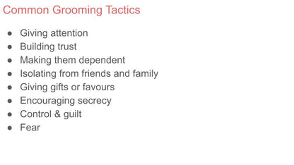 Human Trafficking & Modern Slavery PSHE Lesson