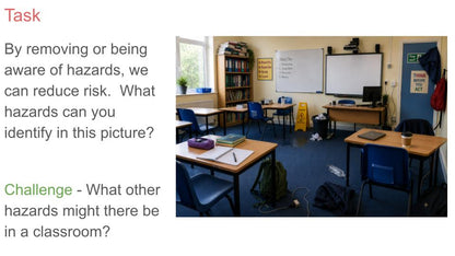 Identifying & Managing Risk PSHE Lesson & Tutor Time
