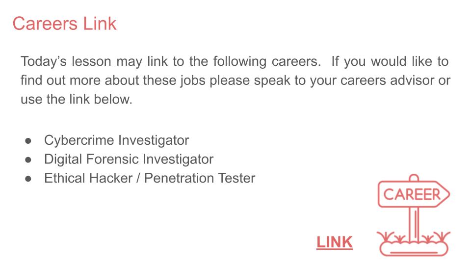 Illegal online behaviours including The Dark Web PSHE Lesson / Tutor Time
