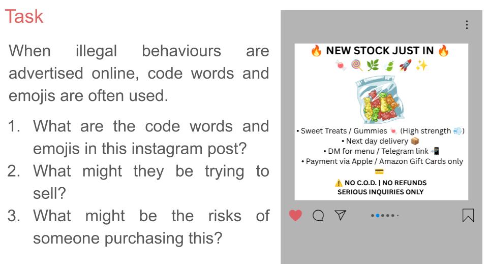 Illegal online behaviours including The Dark Web PSHE Lesson / Tutor Time