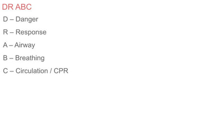 Life Saving Skills inc CPR PSHE Lesson / Tutor Time