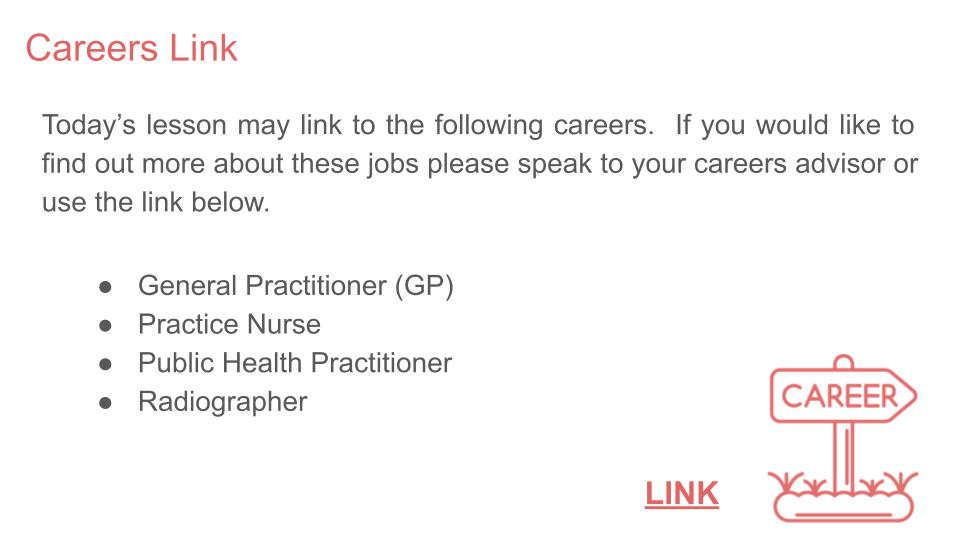 Local Healthcare Systems and Gillick Competence PSHE Lesson / Tutor Time