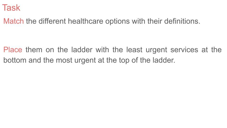 Local Healthcare Systems and Gillick Competence PSHE Lesson / Tutor Time