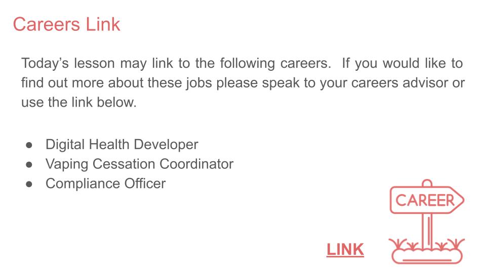 PSHE and careers resource