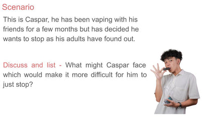 Vaping & Smoking - How to Quit PSHE Lesson / Tutor Time