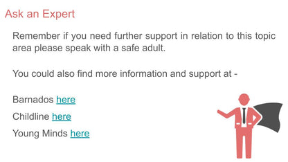 Relationships & Mental Health PSHE Lesson
