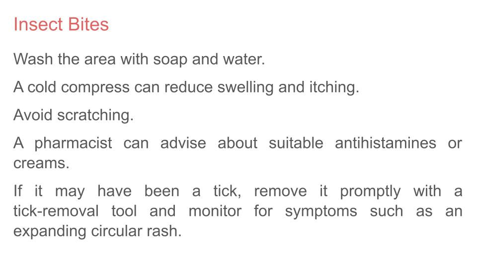 Self Care For Minor Ailments & Using The Pharmacy Lesson
