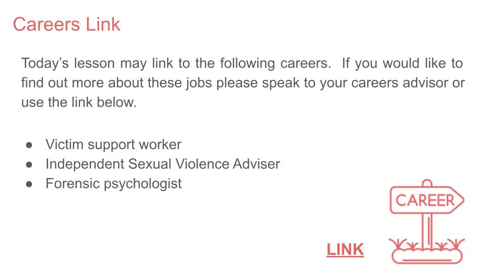 Victim Blaming PSHE Lesson / Tutor Time